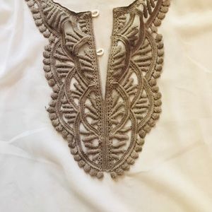 Barlll sheer bohemian blouse